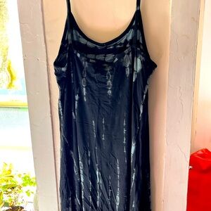 Tie Dye Mini Tank Dress